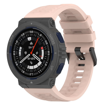 Bracelet de montre en silicone de couleur unie, For Amazfit Active Edge A2212