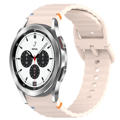 Bracelet de montre en silicone à dégagement rapide avec coutures à grain ondulé, For Samsung Galaxy Watch 5 Pro  45mm, For Samsung Galaxy Watch 5  40mm, For Samsung Galaxy Watch 4 44mm, For Samsung Galaxy Watch 4 40mm                                   ...