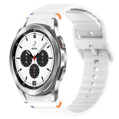 Bracelet de montre en silicone à dégagement rapide avec coutures à grain ondulé, For Samsung Galaxy Watch 5 Pro  45mm, For Samsung Galaxy Watch 5  40mm, For Samsung Galaxy Watch 4 44mm, For Samsung Galaxy Watch 4 40mm                                   ...