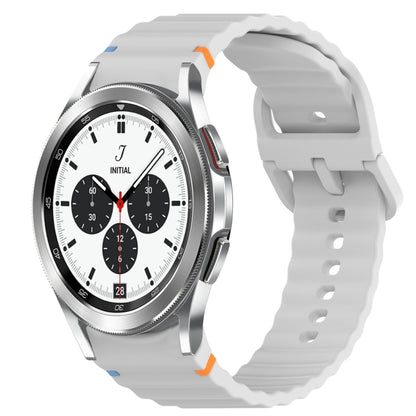 Bracelet de montre en silicone à dégagement rapide avec coutures à grain ondulé, For Samsung Galaxy Watch 5 Pro  45mm, For Samsung Galaxy Watch 5  40mm, For Samsung Galaxy Watch 4 44mm, For Samsung Galaxy Watch 4 40mm                                   ...