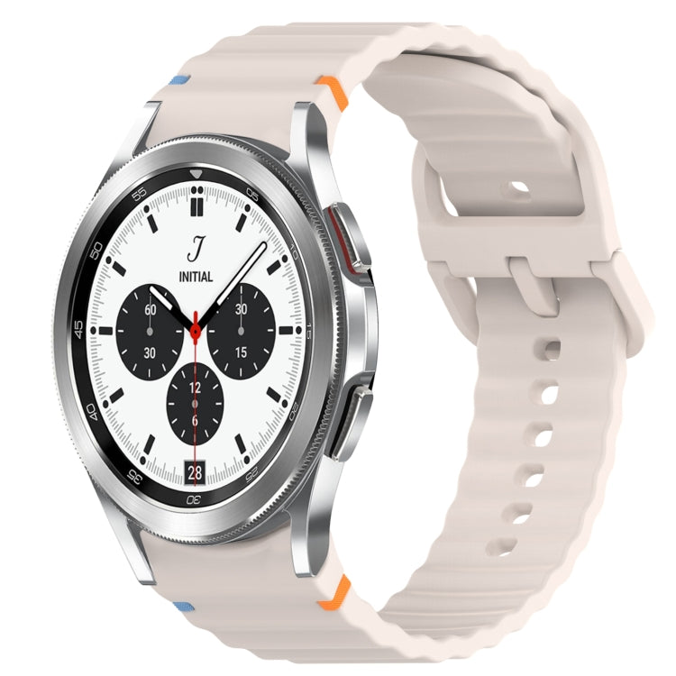 Bracelet de montre en silicone à dégagement rapide avec coutures à grain ondulé, For Samsung Galaxy Watch 5 Pro  45mm, For Samsung Galaxy Watch 5  40mm, For Samsung Galaxy Watch 4 44mm, For Samsung Galaxy Watch 4 40mm                                   ...