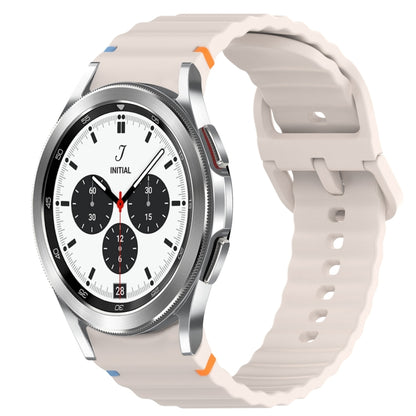Bracelet de montre en silicone à dégagement rapide avec coutures à grain ondulé, For Samsung Galaxy Watch 5 Pro  45mm, For Samsung Galaxy Watch 5  40mm, For Samsung Galaxy Watch 4 44mm, For Samsung Galaxy Watch 4 40mm                                   ...