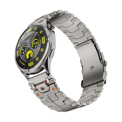 Bracelet de montre en métal avec boucle de sécurité en acier inoxydable, 22mm