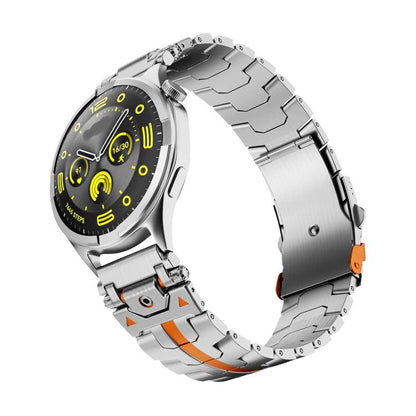 Bracelet de montre en métal avec boucle de sécurité en acier inoxydable, 22mm