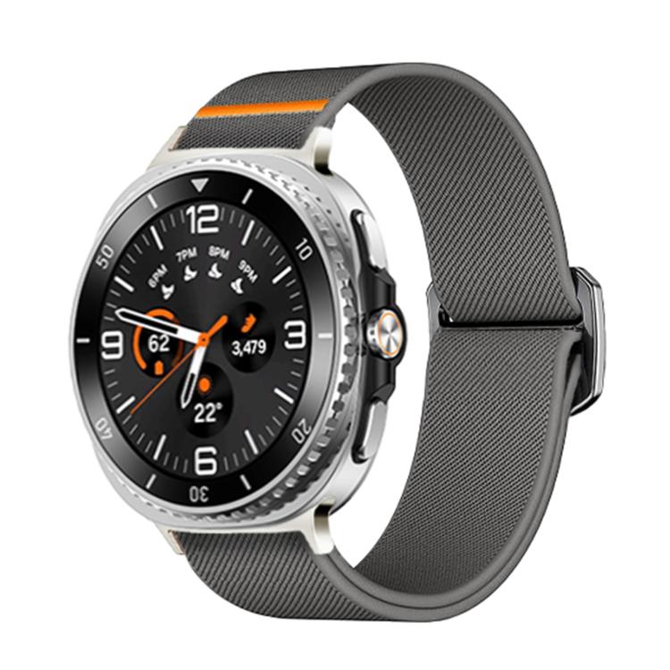 Bracelet de montre en nylon élastique avec boucle à bille, For Samsung Galaxy Watch8 / Watch8 Classic