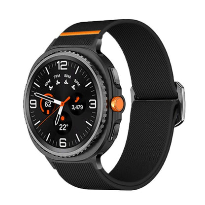 Bracelet de montre en nylon élastique avec boucle à bille, For Samsung Galaxy Watch8 / Watch8 Classic