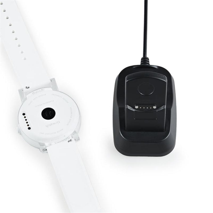 Le siège magnétique de la montre intelligente est chargé pour Ticwatch E/Ticwatch S, avec fonction de données