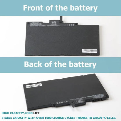 Batteries pour ordinateurs portables HP EliteBook 840G3, 848G3, 840G4, 850G3, 848G4 et 850G4, CS03XL 11.4V 46.5Wh