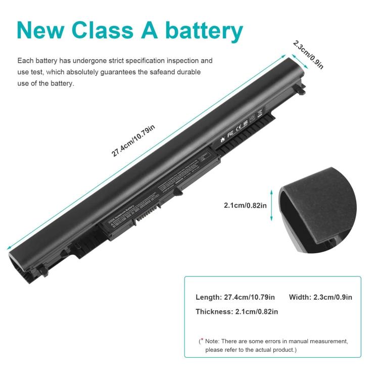 Batteries pour ordinateur portable HP HSTNN-LB6V LB6U 255 256 240 245 G4 G5, 2000 mAh, HS04