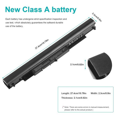 Batteries pour ordinateur portable HP HSTNN-LB6V LB6U 255 256 240 245 G4 G5, 2000 mAh, HS04