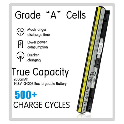 Batterie de remplacement 2200 mAh pour ordinateur portable Lenovo Z40 G40 G50-70-30-45 G50-70M -75M -80M, G400S
