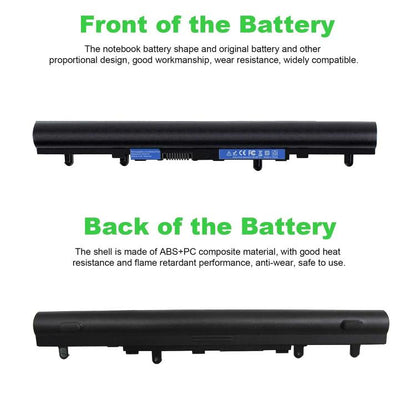 Batterie pour ordinateur portable 2200 mAh compatible avec Acer Aspire V5-471G et V5-431/551, AL12A32