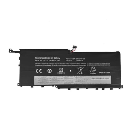 Batterie de remplacement 3400 mAh pour ordinateur portable Lenovo ThinkPad X1 Carbon 4e génération (2016), 00HW028