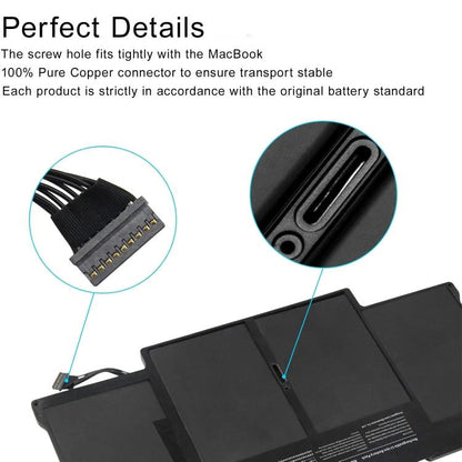 Batterie de remplacement pour ordinateur portable MacBook Air 13 pouces, 7000 mAh, A1496
