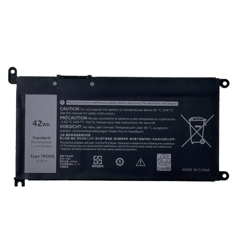 Batterie de remplacement 3600 mAh pour ordinateur portable Dell Latitude 7440 7450 E7440, YRDD6