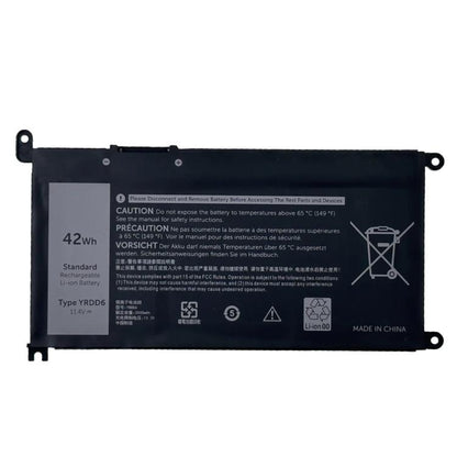 Batterie de remplacement 3600 mAh pour ordinateur portable Dell Latitude 7440 7450 E7440, YRDD6