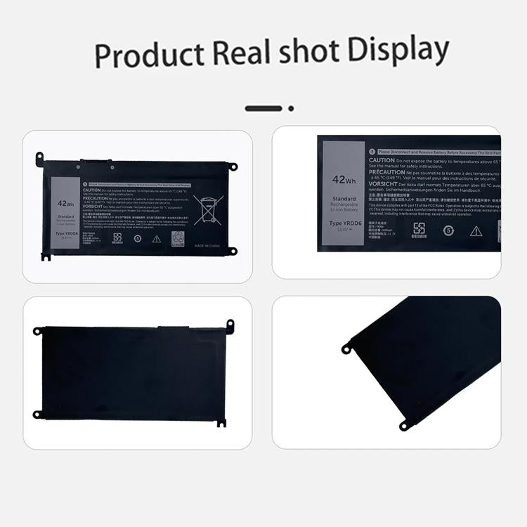 Batterie de remplacement 3600 mAh pour ordinateur portable Dell Latitude 7440 7450 E7440, YRDD6