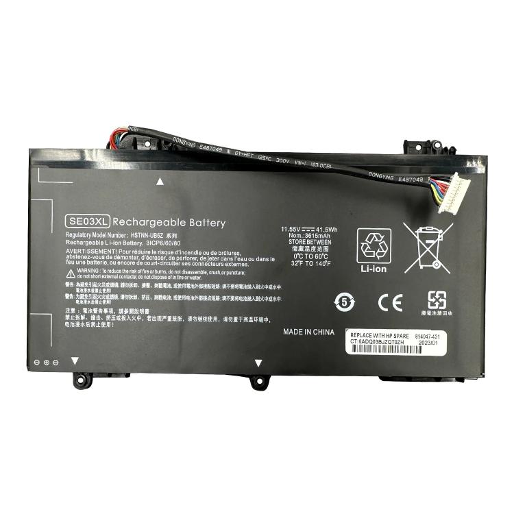Batterie de remplacement 3615 mAh pour ordinateur portable HP TPN-Q171 14-AL027TX AL127TX, SE03XL