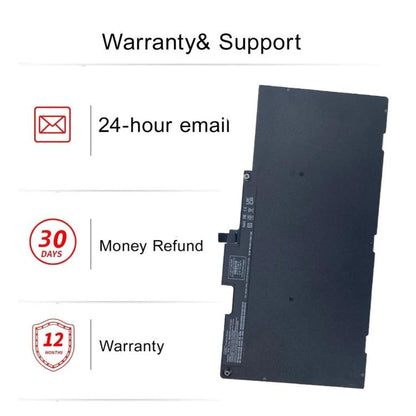 Batterie de remplacement 3900 mAh pour ordinateur portable HP EliteBook 840G3, 848G3 et 840G4, CS03XL