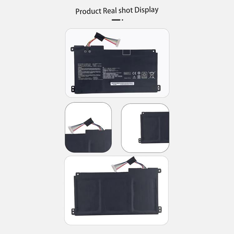 Batterie de remplacement 3600 mAh pour ordinateur portable ASUS E410M, E410MA et E510M, B31N1912