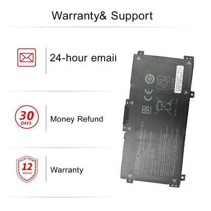 Batteries pour ordinateur portable 4300 mAh compatibles avec HP Envy TPN-W127 et TPN-W134, LK03XL