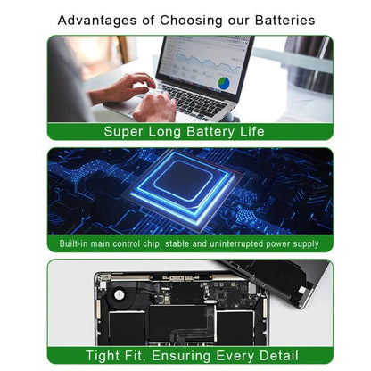 Batteries pour ordinateur portable 4300 mAh compatibles avec HP Envy TPN-W127 et TPN-W134, LK03XL