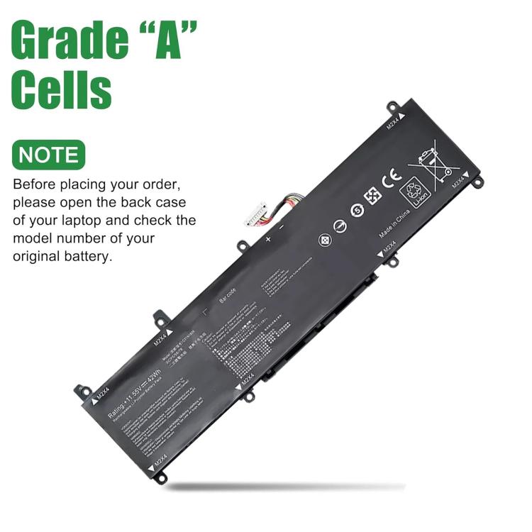 Batterie de remplacement 3500 mAh pour ordinateur portable ASUS Idol 13ADOL13U/F S330FA/UA X330FA, C31N1806