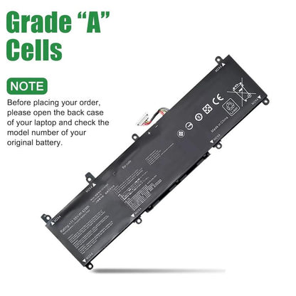 Batterie de remplacement 3500 mAh pour ordinateur portable ASUS Idol 13ADOL13U/F S330FA/UA X330FA, C31N1806