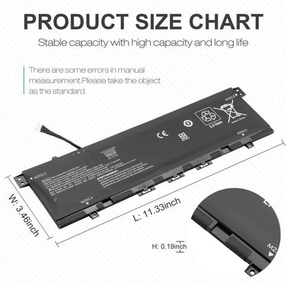 Batterie pour ordinateur portable HP Envy 13-ah1002TX, 3454 mAh, KC04XL