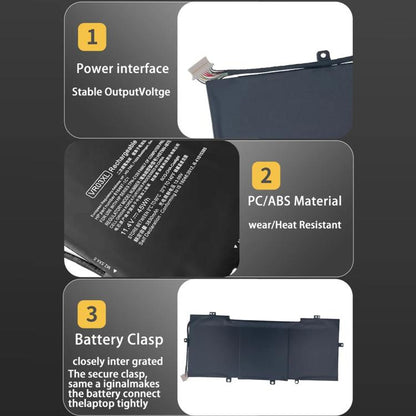 Batteries pour ordinateur portable HP Envy 13-D023TU / Envy 13-D025TU, capacité 3830 mAh, VR03XL