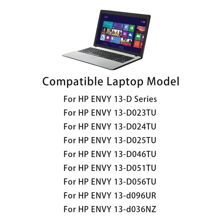 Batteries pour ordinateur portable HP Envy 13-D023TU / Envy 13-D025TU, capacité 3830 mAh, VR03XL