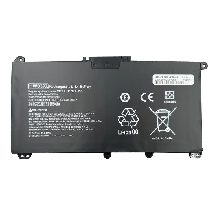 Batterie pour ordinateur portable HP 15-EG0010TX, 3600 mAh, HW03XL