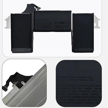 Batterie pour ordinateur portable 4370 mAh compatible avec Apple MacBook Air 13 pouces, A1965