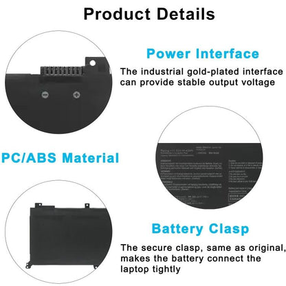 Batterie pour ordinateur portable 3653 mAh compatible avec Asus Mars15 / Mars15(VX60GT9300) / Mars15(VX60GT9750), B31N1732