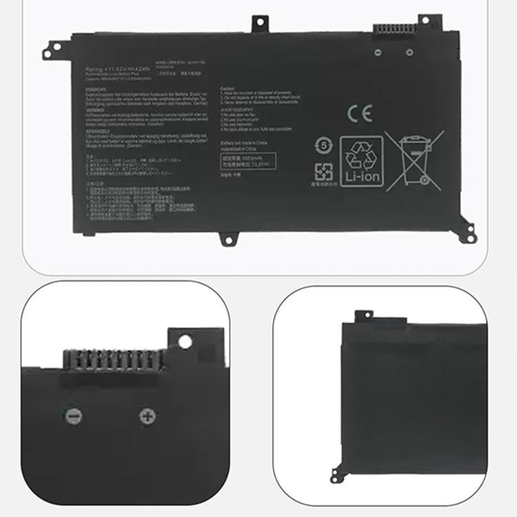 Batterie pour ordinateur portable 3653 mAh compatible avec Asus Mars15 / Mars15(VX60GT9300) / Mars15(VX60GT9750), B31N1732