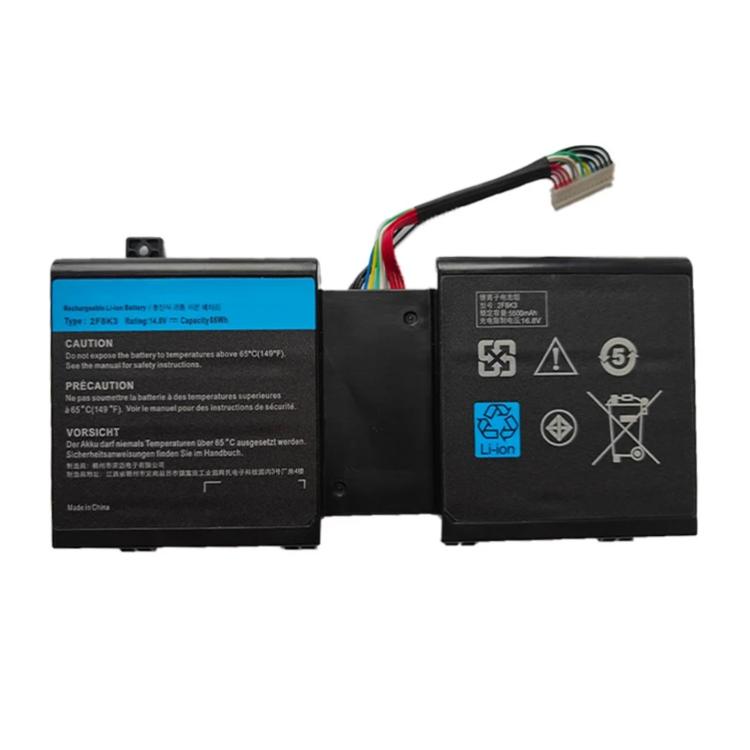 Batterie pour ordinateur portable Dell Alienware 17 / Alienware 18, 5500 mAh, 2F8K3