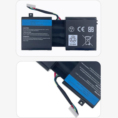 Batterie pour ordinateur portable Dell Alienware 17 / Alienware 18, 5500 mAh, 2F8K3