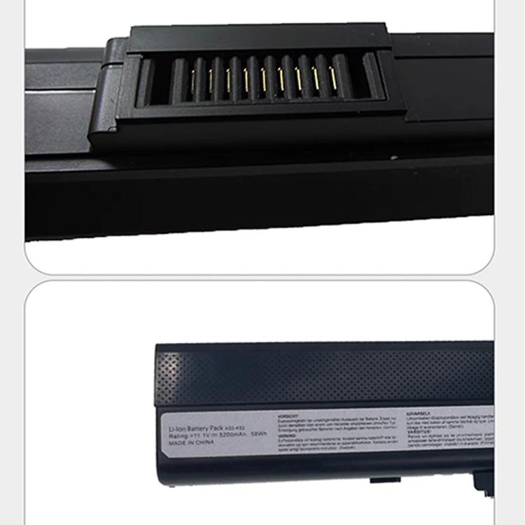 Batterie pour ordinateur portable 4400 mAh compatible avec les modèles Asus A42, A52, A62, B53, K42, K52 et K62, A32-K52