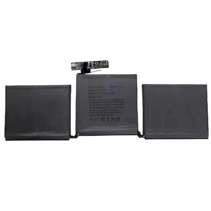 Batterie pour ordinateur portable 4781 mAh compatible avec Apple MacBook Pro 13 pouces A1708 A2159 A2289 A2338, A1713