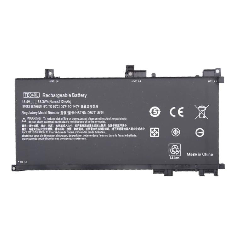Batteries pour ordinateur portable HP OMEN 15-AX200, 15-AX218TX, 15-AX210TX, 15-AX235NF et 15-AX202N (4112 mAh)., TE04XL