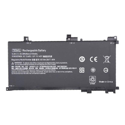 Batteries pour ordinateur portable HP OMEN 15-AX200, 15-AX218TX, 15-AX210TX, 15-AX235NF et 15-AX202N (4112 mAh)., TE04XL