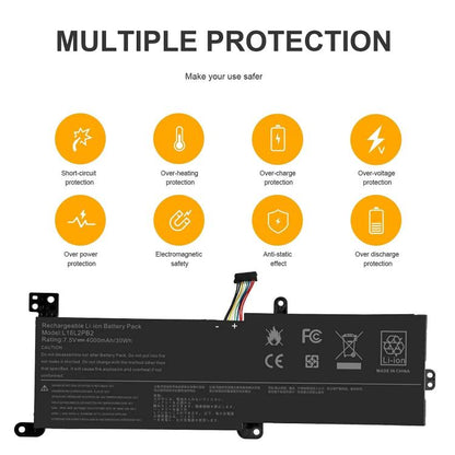 Batterie pour ordinateur portable Lenovo Ideapad 320-14AST-15IKB-15IAP-15AST-15ABR, 4030 mAh, L16C2PB2