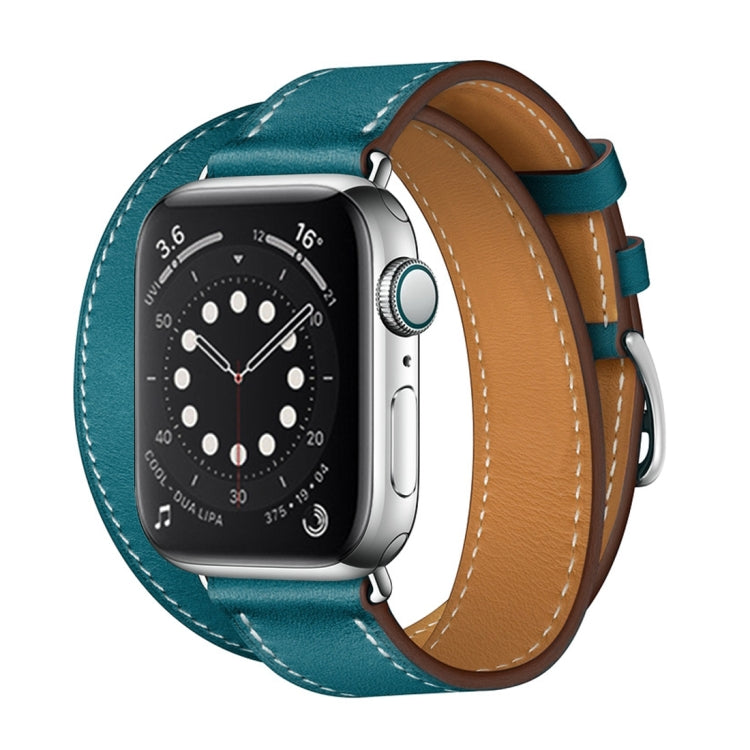 Pour Apple Watch 3/2/1 Génération 42mm Bracelet Universel Double Boucle en Cuir