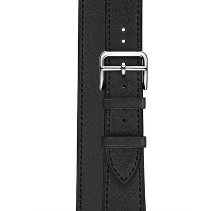 Pour Apple Watch 3/2/1 Generation 38mm Bracelet en cuir universel à double boucle