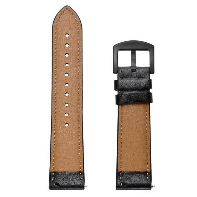 Pour appliquer le bracelet sport à œillets en cuir Samsung Galaxy Watch Active 22 mm