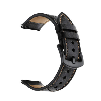 Pour appliquer le bracelet sport à œillets en cuir Samsung Galaxy Watch Active 22 mm