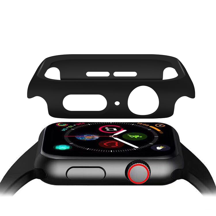 ENKAY Hat-prince Boîtier PC à couverture complète + Protecteur en verre trempé pour Apple Watch Series 5 / 4 40mm