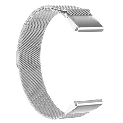 Pour Garmin Fenix 5 Milan Bracelet de montre en métal en acier inoxydable (argent), 20MM, 22MM, 26MM