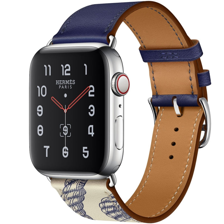 Pour Apple Watch 3/2/1 Generation 38mm Universal Silk Screen Psingle-ring Watchband