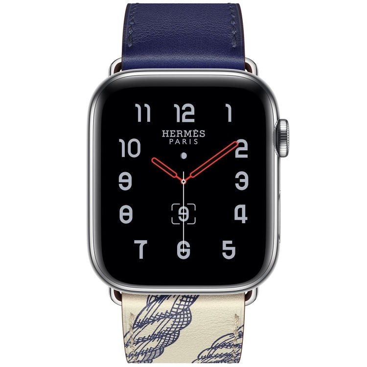 Pour Apple Watch 3/2/1 Generation 38mm Universal Silk Screen Psingle-ring Watchband